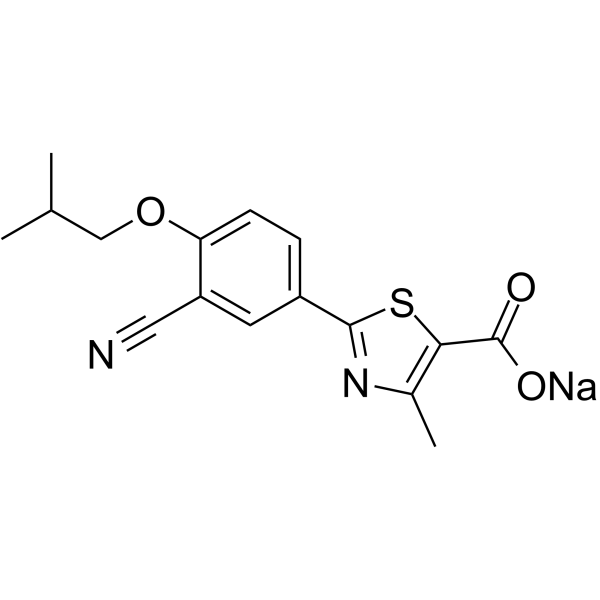 Febuxostat sodium 1140907-13-6